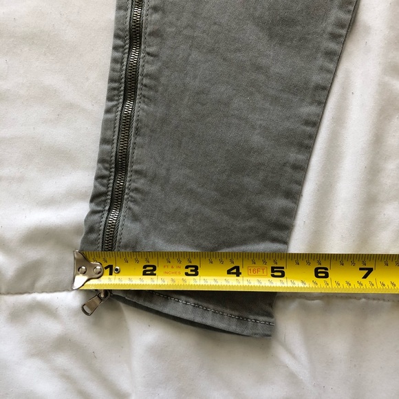 EUC J Brand Kassidy Vintage Olive Zipper Skinny - Picture 11 of 15